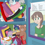 Messy Locker Hidden Objects