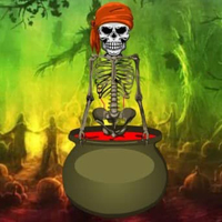 Halloween Witch Cauldron Escape HTML5