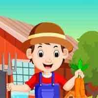 Games4King Cartoon Young Farmer Escape