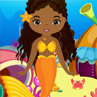 Games4King Cute Mermaid Girl Rescue