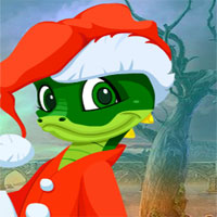 G4k Christmas Crocodile Escape