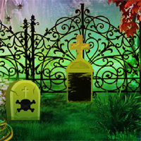 8BGames Halloween Garden Escape