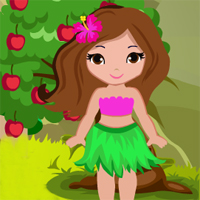 Games4king Cute Wild Girl Rescue