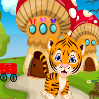 Games4King Tiger Cub Rescue
