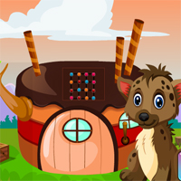 Games4King Baby Hyena Rescue
