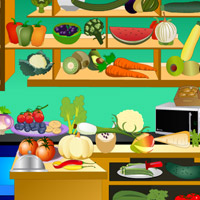 Vegetables Room-Hidden Objects
