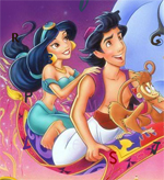 Princess Jasmine Hidden Letters