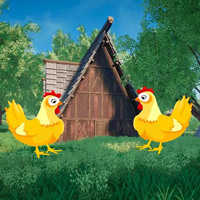 Escape From Old Village HTML5