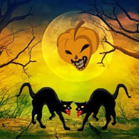 Halloween Nightmare Land Escape HTML5