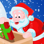 Funny Santa Gift Serves