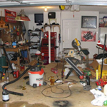 Messy Attic Room
