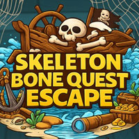 Free online flash games - G2R Skeleton Bone Quest Escape