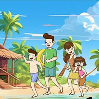Free online flash games - G2M Beach Girl Rescue