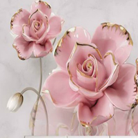 Blossom Flower Mural House Escape HTML5