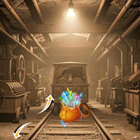 Free online flash games - Diamond Mine Escape