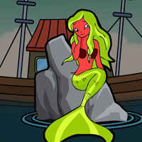 G2J Red Mermaid Escape