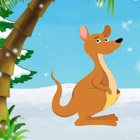 Free online flash games - G2J Baby Red Kangaroo Rescue