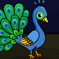 Free online flash games - G2J Help the Peacock from Locked Cage