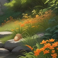 Free online flash games - 365 Forest Stream Escape