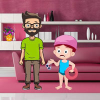 Free online flash games - Wants  To Go Swimming Class
