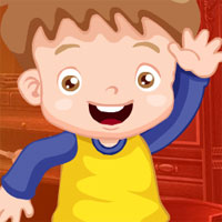 G4K Cute Boy Rescue From Banana Lock Door