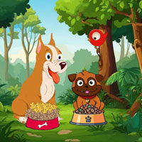 Free online flash games - Give Meal To Hungry Dogs