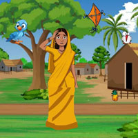 Free online flash games - Woman Finds Stolen Brinjals Sack