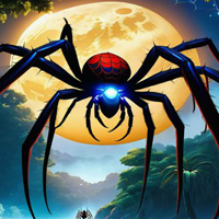 Free online flash games - Escape From Spider Forest