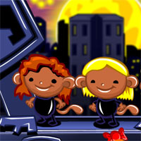 Free online flash games - Monkey Happy Stage 1086