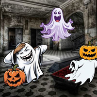Free online flash games - BIG Get Out Of The Phantom House