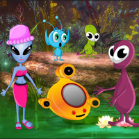 Free online flash games - Escape Of Extraterrestrial Girl Escape