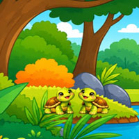 Free online flash games - Snared Pig Escape
