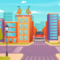 Free online flash games - G2M Find City Car Key