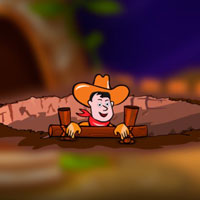 Free online flash games - G2J Cowboy Escape from Pit