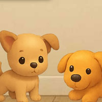 Free online flash games - 8B Puppy Friends Rescue