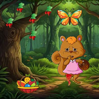 Free online flash games - BIG Save Trapped Injured Squirrel