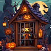 Free online flash games - G2M Halloween Pumpkin Boy Escape