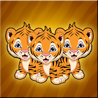 Free online flash games - G2J Tiger Kids Rescue