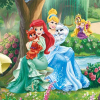 Disney Princesses Castle Fun