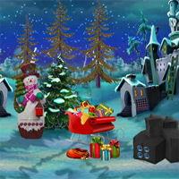 Christmas Find The Gold Coin