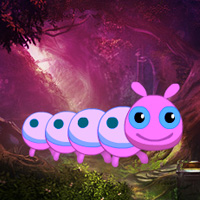 Fantasy Caterpillar Forest Escape