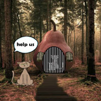 Free online flash games - G2R Help Trapped Cat Family