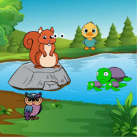 Free online flash games - G2R Squirrel Escape From Peril