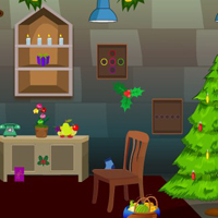 Christmas Dark Room Escape 2