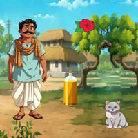 Free online flash games - Farmer Searching For The Cow