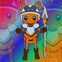 Free online flash games - G2J Ant Warrior Escape