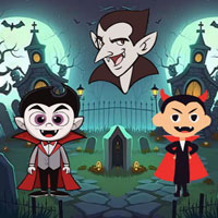 Free online flash games - Flee The Vampire Woods