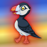 G2J Cute Puffin Bird Rescue