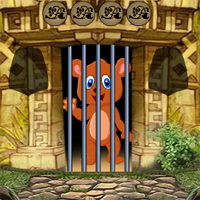 Games4King Cartoon Brown Bear Escape