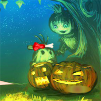 Wow Halloween Pumpkin Girl Escape